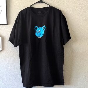 EUC Vans Black and Blue Graphic Short Sleeve Tee - Men's XL